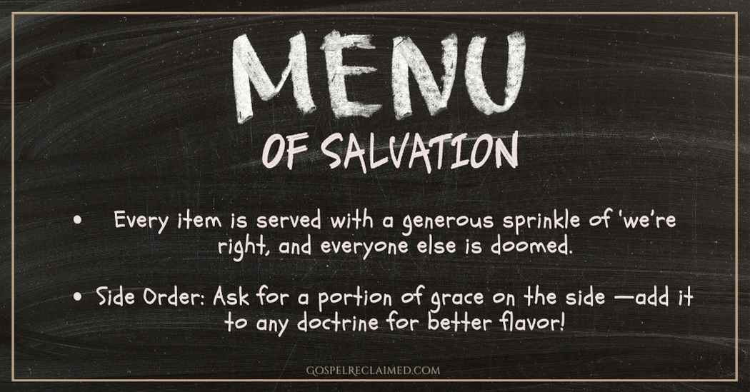 How to be saved