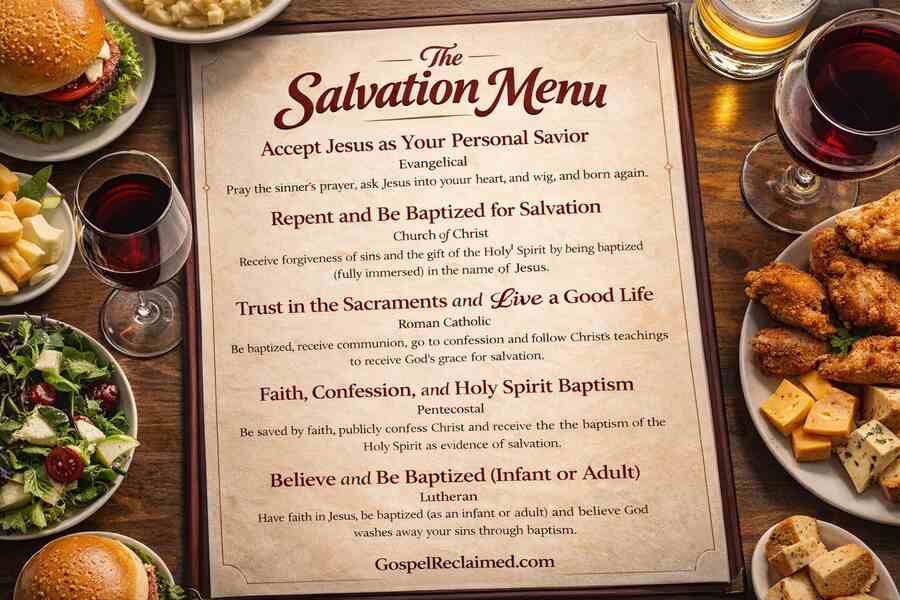 Salvation Menu